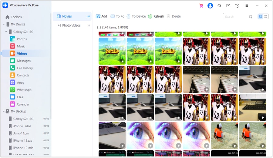 manage videos