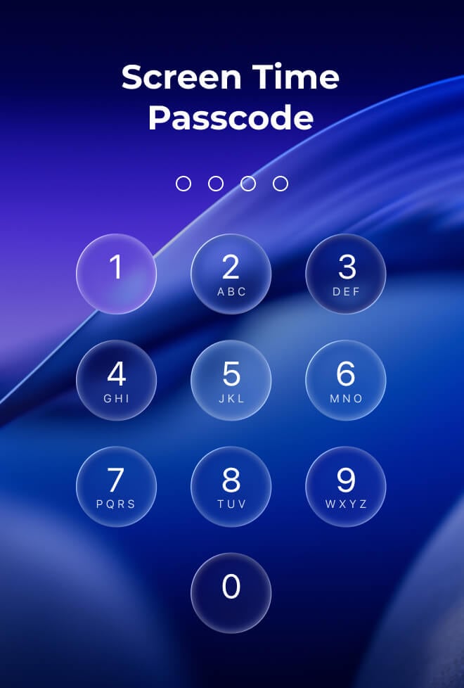 How do I find out my screen time passcode