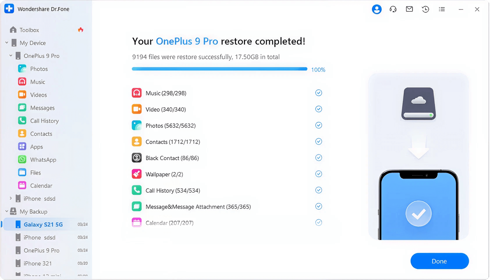 backup and restore app data android