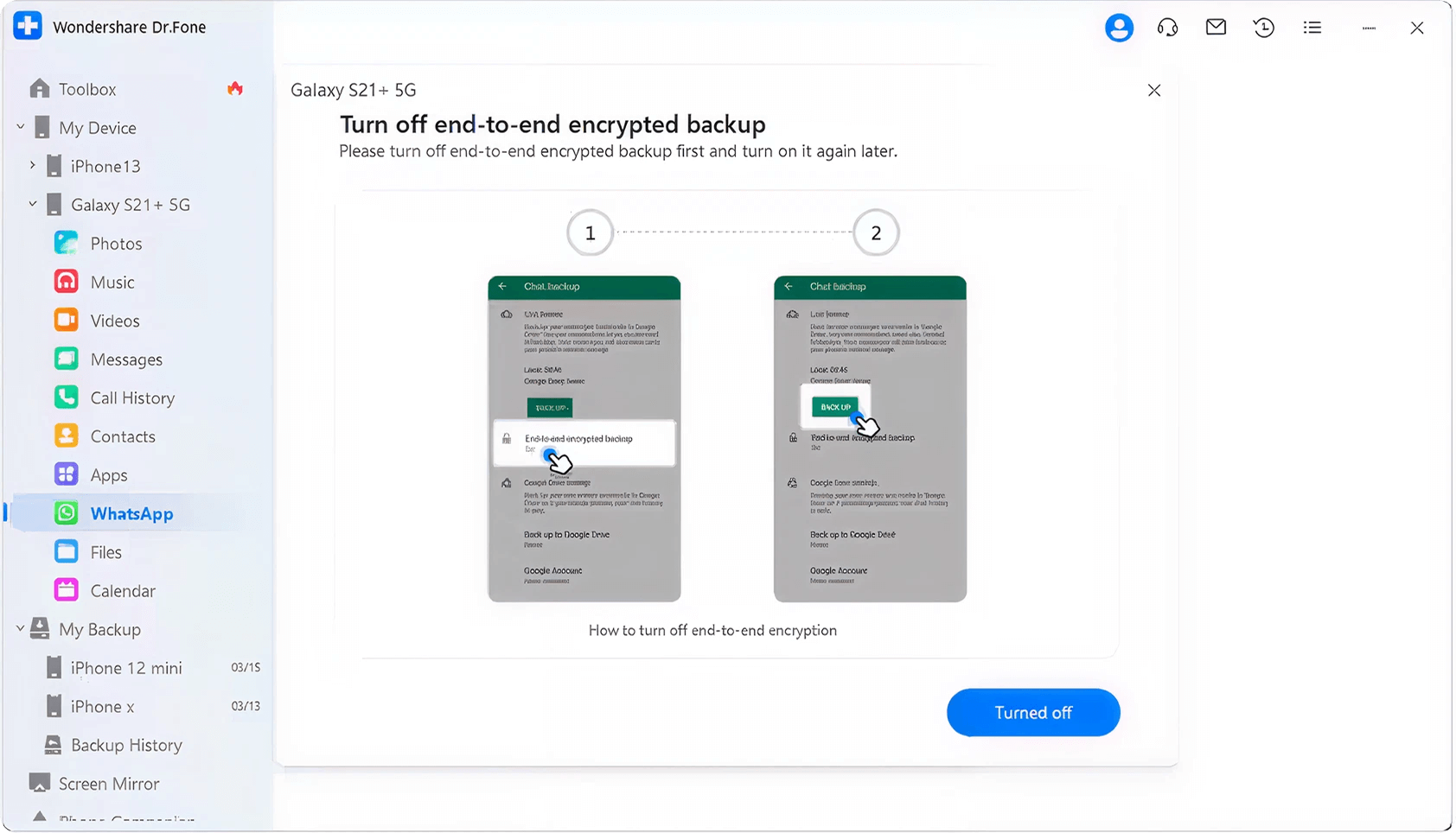how to take a backup of android phone
